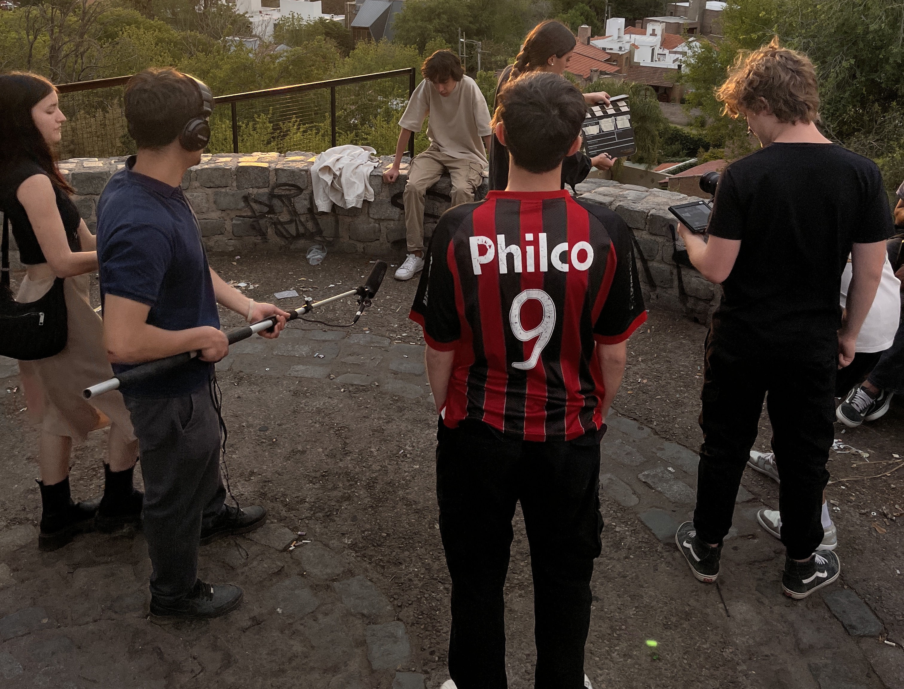 backstage
